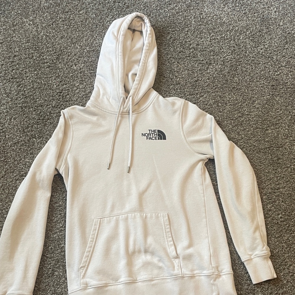 The North Face Light Gray Hoodie